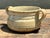 Khaki Vintage Original Studio Pottery Two Handle Bowl For Sale - Image 8 of 12