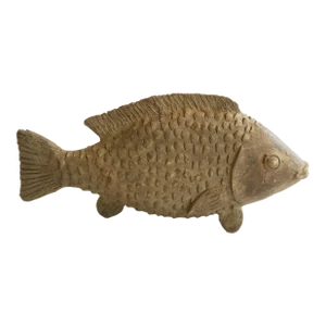 Vintage African Fish Sculpture
