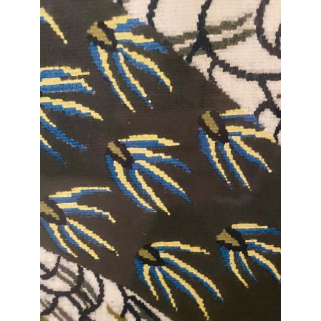 Tan "The Fishing Rooster" Tapestry by Jean Lurçat For Sale - Image 8 of 10