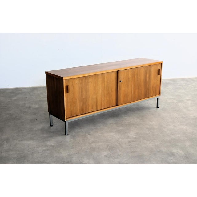 Mid-Century Modern Vintage Teak Filing Cabinet, 1960s For Sale - Image 3 of 10