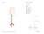 AERIN by Visual Comfort Signature Mathilde 27" Table Lamp in Hand-Rubbed Antique Brass with Linen Shade Designer: AERIN...