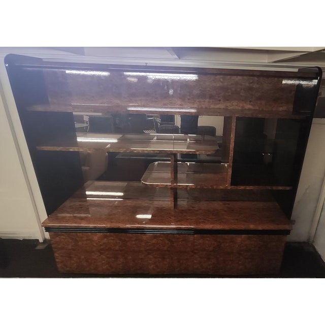 Black Idra Living Room Furniture in Walnut by Turri, 1992 For Sale - Image 8 of 16