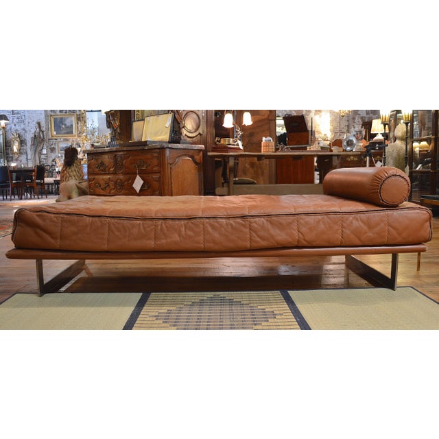 Mid Century Italian Modernist Faux Leather Daybed Chairish
