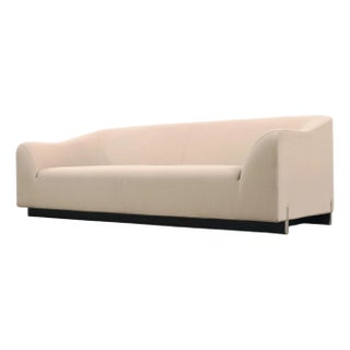 Eric Jourdan for Ligne Roset Snowdonia Cream Modernist Sofa For Sale