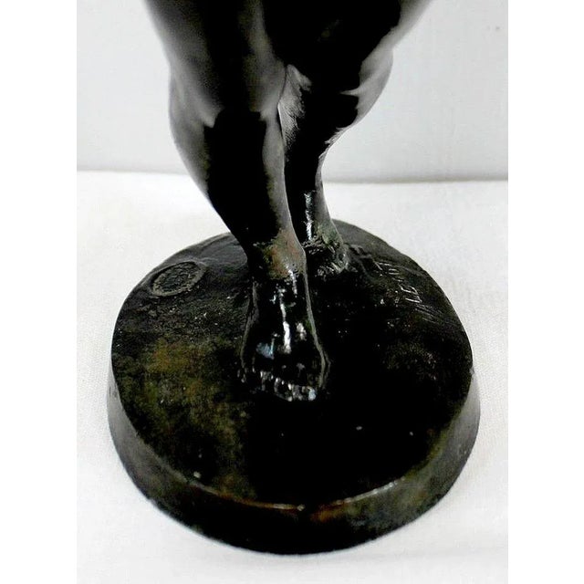 Bronze Dancer by G. Halbout du Tanney For Sale - Image 14 of 18