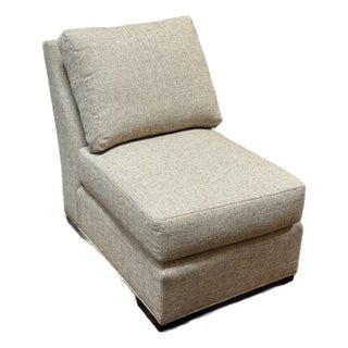 Kravet Furniture Armless Slipper Chair For Sale