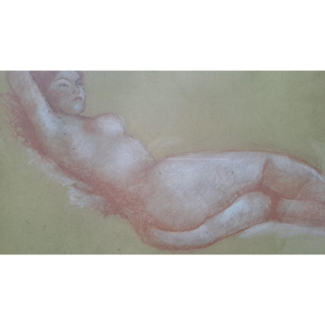 After Aristide Maillol, Nude in Profile, Monogrammed Print For Sale - Image 3 of 6