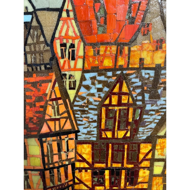 Vintage Mosaic Austrian Travel Poster by Earl Thollander by Dr. Stanley Cohen For Sale - Image 12 of 18