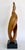 1980s Organic Modern Carved "Spiral" Abstract Wood Sculpture on Acrylic Cube Base For Sale - Image 9 of 11