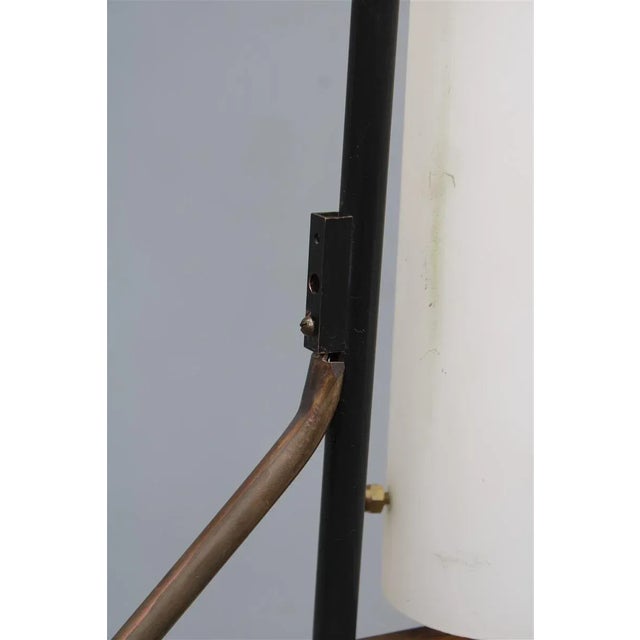 italian Floor Lamp in Brass and Glass, 1950 For Sale - Image 12 of 16
