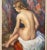French Mid-Century French Impressionist Nude Oil on Canvas by Albert Genta For Sale - Image 3 of 11