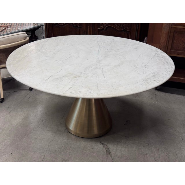 2020s West Elm Silhouette Dining Table For Sale - Image 5 of 12