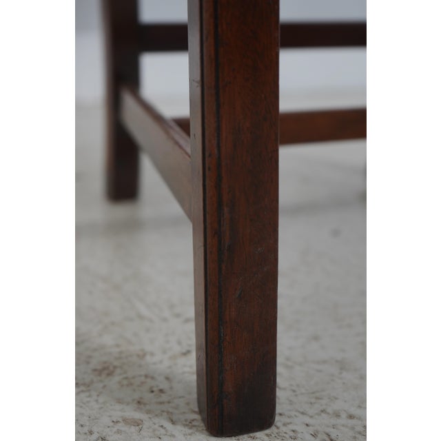 Set of 8 Baker Vintage Mahogany Dining Room Chairs For Sale - Image 9 of 18