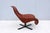 Antonio Citterio for B&b Italia Patinated Cognac Leather Mart Swivel Armchair For Sale - Image 11 of 18