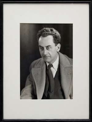 After Man Ray, Pierre Gassmann, Self-Portrait, Black and White Photograph, Framed