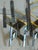 Mid-Century Modern Midcentury Modern Brass & Chrome Italian Designer Sciolari Chandelier For Sale - Image 3 of 12