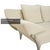 Cream Model 1600 2-Seater Sofa in Cream Fabric from Rolf Benz For Sale - Image 8 of 17