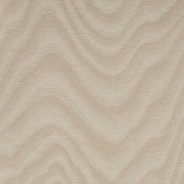 Contemporary Sample - Schumacher Claridge Wallpaper in Cream For Sale - Image 3 of 3