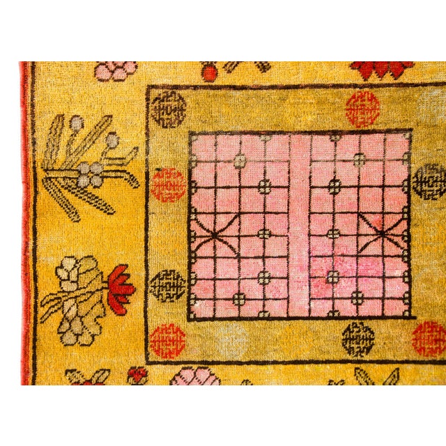 Early 20th Century Central Asian Samarghand Rug For Sale - Image 10 of 14