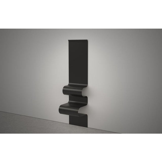 Not Yet Made - Made To Order Wave Bedside Table in Powder Coated Aluminium by Julien Vidame For Sale - Image 5 of 6