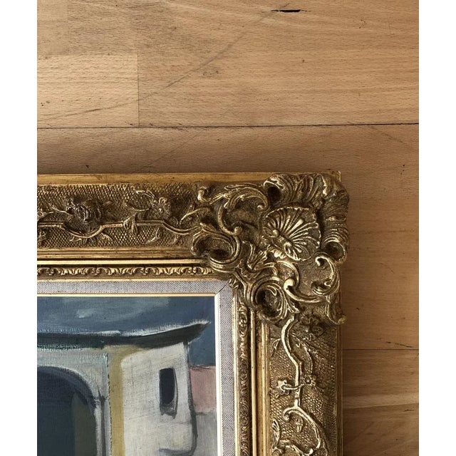 Adrien Holy, Maisons Tessinoise, 1963, Oil on Canvas, Framed For Sale - Image 6 of 9