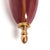1990s Burgundy Murano Glass Sconces - a Pair For Sale - Image 12 of 12