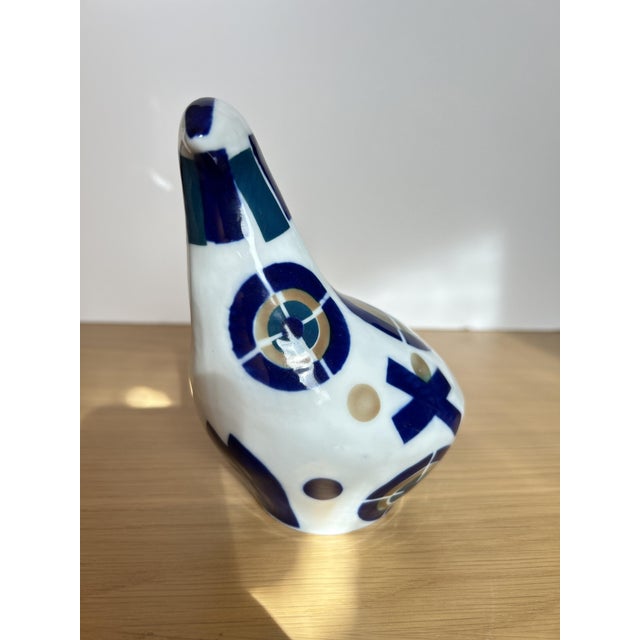 is a vintage piece of sargadelos with uncataloged dove shape This piece has an attribution mark, I am sure that it is...