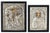 Orthodox Icons with Silver Plating, 1900s, Set of 2 For Sale - Image 5 of 6