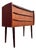 Small Danish Teak Chest of Drawers For Sale
