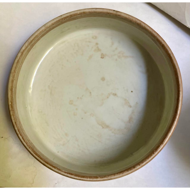 White Mid 20th Century Chinese Export Porcelain Rose Medallion Covered Domed Lidded Jar Box For Sale - Image 8 of 11