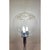 Mazzega Murano 1970s Space Age Chrome Lamp With Murano Glass Shade For Sale - Image 4 of 11