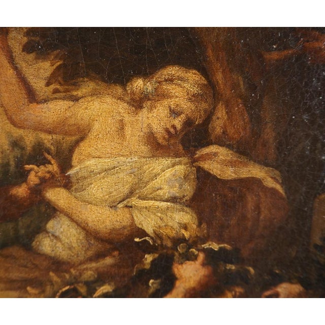 French School Artist, Bacchanales, 18th Century, Oil on Canvas For Sale - Image 17 of 18