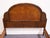 Vintage Antique Solid Walnut French Provincial Full Size Bed 106 For Sale - Image 4 of 9