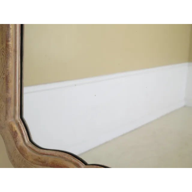 1990s Gold Wash Finish Decorative Mirror For Sale In Philadelphia - Image 6 of 8