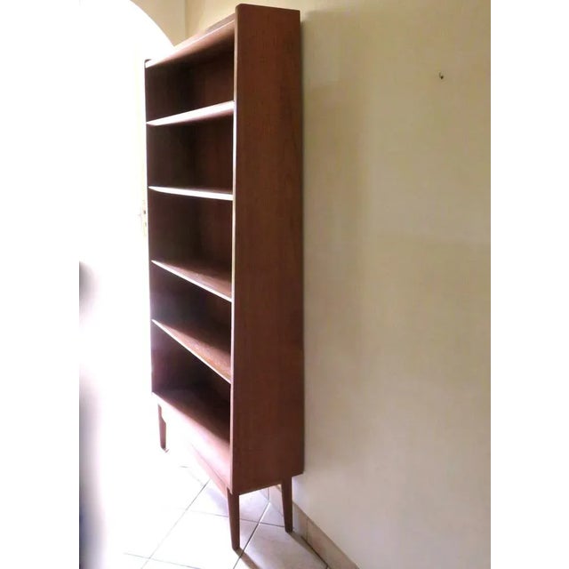 Tapered Profile Teak Bookcase by Johannes Sorth, Denmark, 1960s, in Flawless conditions. Designed 1960 to 1969 I have...