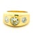 Vintage 1970s 18k Gold Diamond Gypsy Ring, 1.75 Carats Total, Size 5.75 For Sale - Image 15 of 16