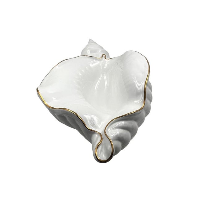 Large Hollywood Regency Ceramic Shell Sculpture, Italy, 1970s For Sale - Image 11 of 18