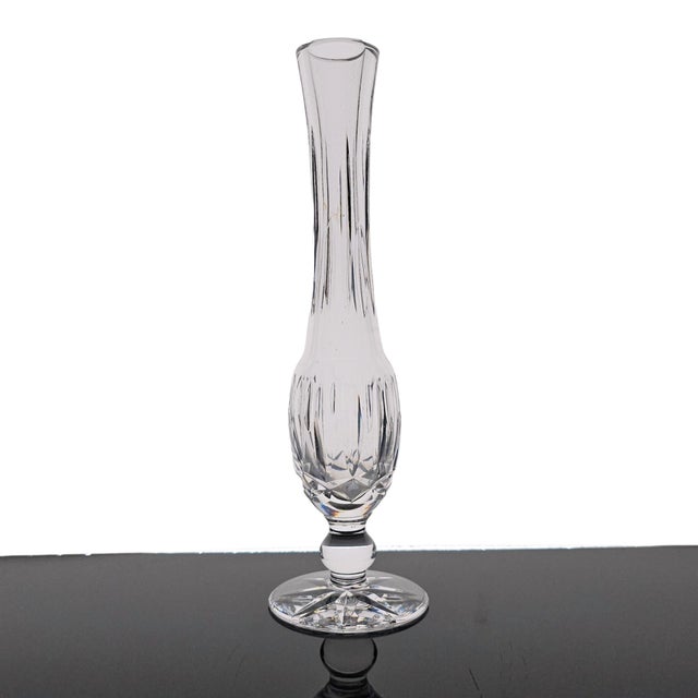 Waterford Crystal Footed Bud Vase Vases & Urns Collection 9.25" For Sale In San Francisco - Image 6 of 17