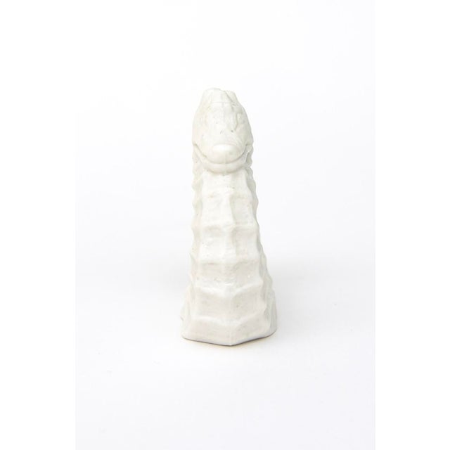 Ceramic Vintage Coastal Porcelain Seahorse Napkin Rings, 1950's, Set of Six For Sale - Image 7 of 10