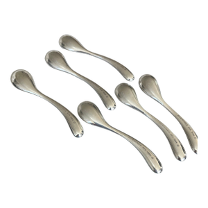 Angela Cummings Silver Espreeso Spoons 6