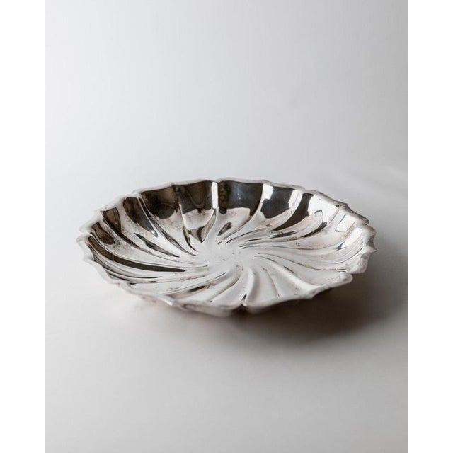 Vintage Silver-Plated Bowl, 1960s For Sale - Image 3 of 10