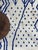Textile White and Blue Azilal Rug - 9.8 X 6.3 Ft For Sale - Image 7 of 8