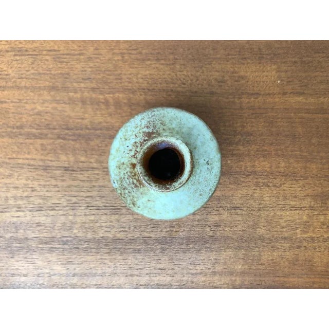 Mid-Century Minimalist Pottery Vase from Ruscha, West Germany, 1960s For Sale - Image 4 of 12