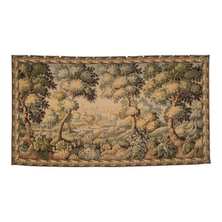 19th Century French Aubusson Verdure Tapestry For Sale