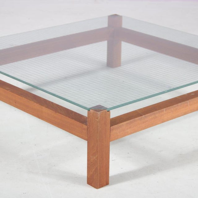 Low Wooden Coffee Table, Netherlands, 1960s For Sale - Image 9 of 9