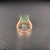 Traditional Natural Solitaire Emerald Ring 6.5 14k Yellow Gold 6.62 TCW Certified For Sale - Image 3 of 12