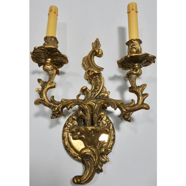 The Art Deco period brought out stunning designs! This pair of sconces is a prime example of that. Each sconce features...