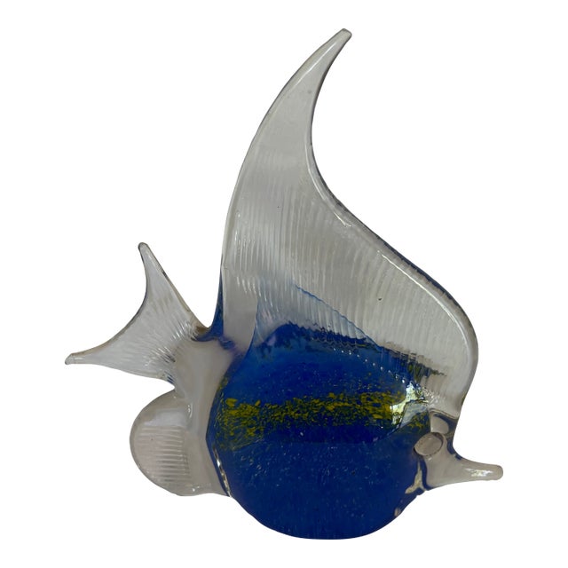 Hand Blown Murano Glass Fish For Sale