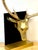 Monumental Sarreid Brass Deer Mount with Removable Antlers, Spain, 1970s For Sale - Image 4 of 17