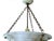 Art Deco French Pendant Light in Alabaster Marble, 1930s For Sale - Image 17 of 18